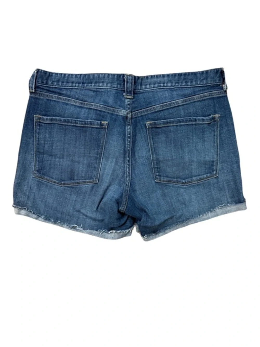 J. Crew Stretch Denim Shorts Medium Wash Capsule Wardrobe 14 Coastal Casual